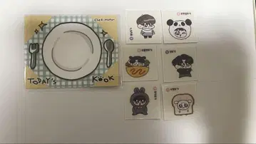 BTS 정국 모크님 국투기 집부집부 씰 6종 세트