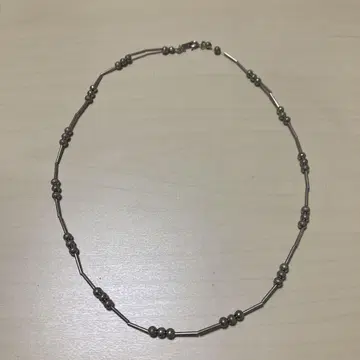 구제 의류 목걸이 남성용 여성용 액세서리 비즈