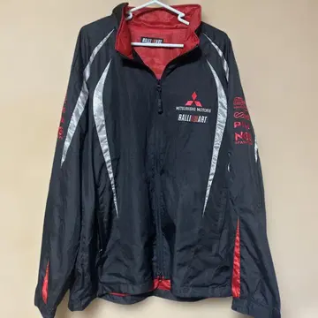 RALLI ART 나일론 자켓 LL 사이즈 점퍼 미쓰비시 WRC