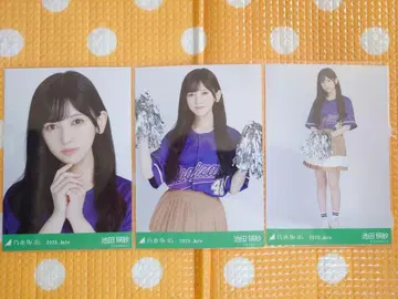 노기자카46 이케다 에레나 브로마이드 베이스볼 셔츠 2025 3종 컴프