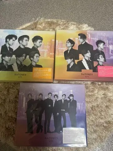 SixTONES 앨범 3장 세트