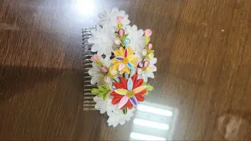 쓰마미자이쿠 머리 장식 100% 일본제
