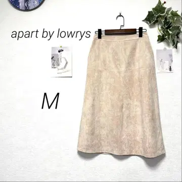 10090 apart by lowrys 벨로아 롱 스커트 M 무지