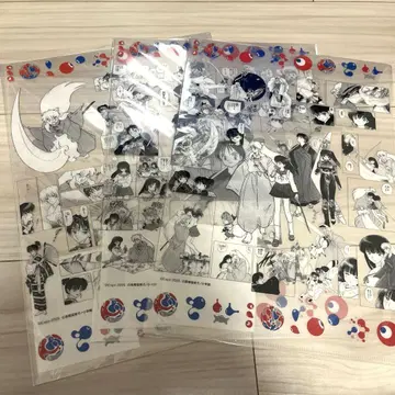 이누야샤 만박 콜라보 클리어 파일
