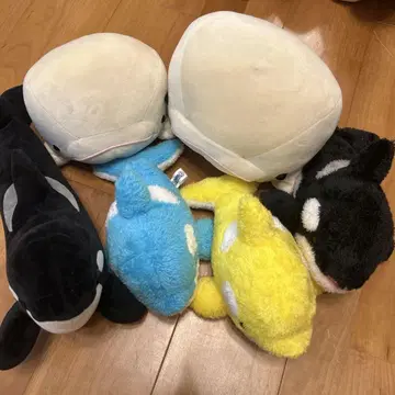 카모가와 월드 봉제 인형 6체 세트