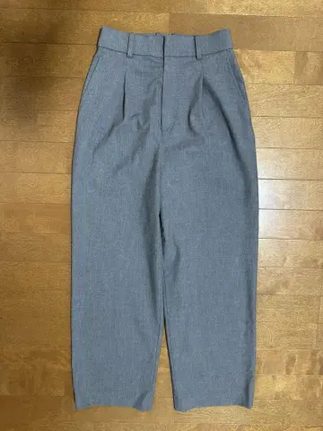 턱 와이드 팬츠 UNIQLO 05 GRAY XS