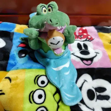도쿄 디즈니 리조트 치크택 악어 봉제 인형 밴딩