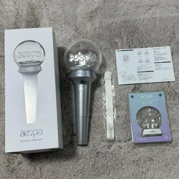 aespa 공식 응원봉 엠블럼 winter Ver.