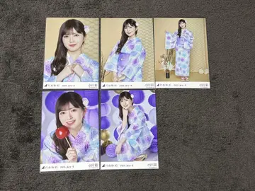 노기자카46 브로마이드 오가와 아야 유카타 5종 컴프 전국 투어 2025