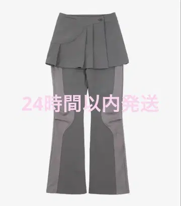 ojos 22FW 2way pleats 스커트 팬츠 해린 착용