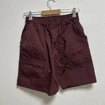 COMFORTABLE REASON 버건디 숏팬츠