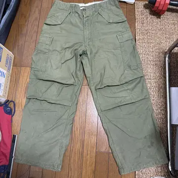 M65 미군 실물 카고 팬츠 올리브 그린