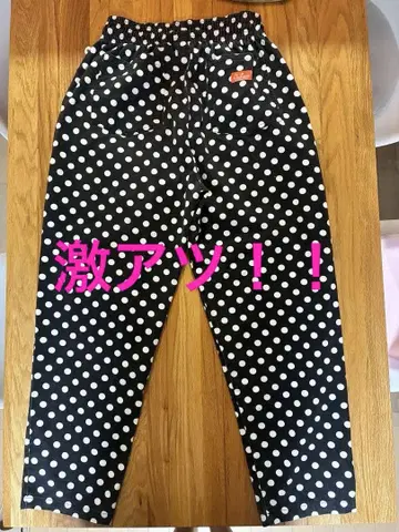 완판템 초레어 쿠쿠만 셰프 팬츠 도트 무늬 L