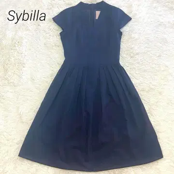 [ 시빌라 ] Sybilla 원피스 네이비 M 사이즈 롱