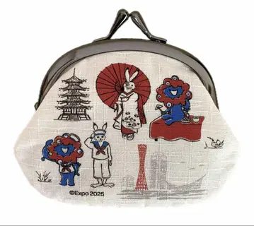 만박 미야쿠미야쿠 조수기화 콜라보 복주머니 삼도 패턴
