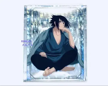 NARUTO 우치하 사스케 홀로그램 클리어 시트 클리어 카드