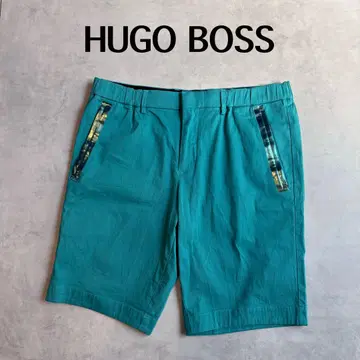 HUGO BOSS 휴고보스 팬츠 하프 팬츠 L 블루 남성용