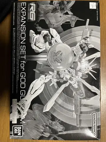 BANDAI RG 갓건담 확장 세트