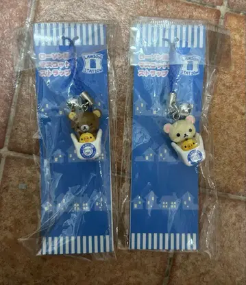 리락쿠마 x LAWSON 스트랩 2개 세트