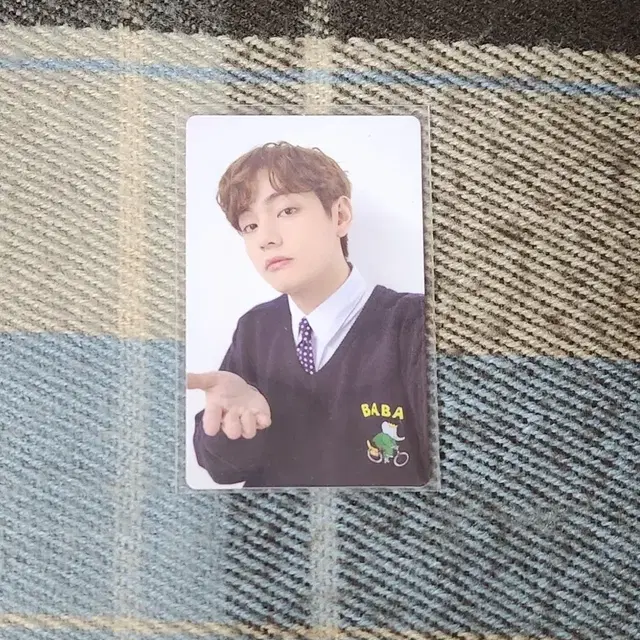 BTS 방탄소년단 일본FC W회원 태형 뷔 포카