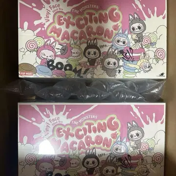 POPMART LABUBU Exciting Macaron 모듬 2세트