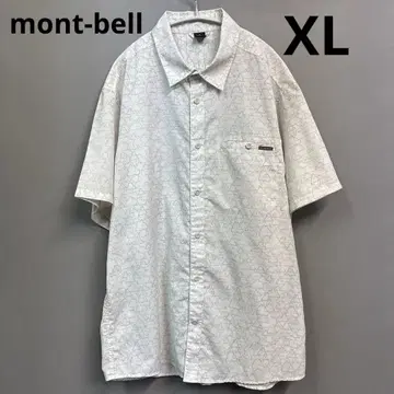 몽벨 반팔 셔츠 올 패턴 XL WIC.라이트 프린트 숏 슬리브 셔츠