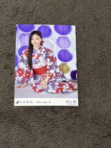 노기자카46 한여름 전국 투어 2025 유카타 브로마이드 이노우에 나기