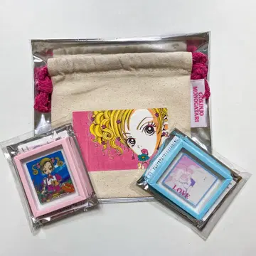 이웃 이야기 미니 복조리 마그넷 리본 쓰리코인즈
