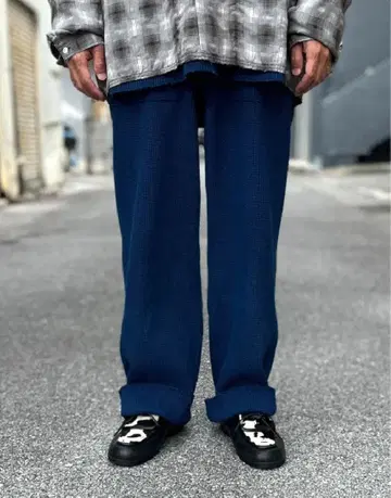 INNAT/인아뜨 와플지 팬츠