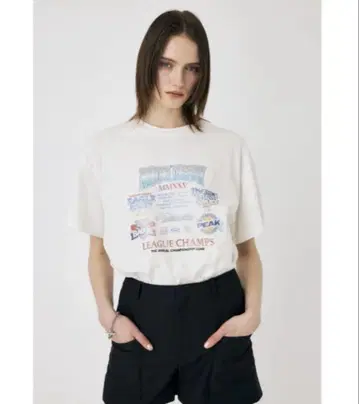 MOUSSY LEAGUE CHAMPS 25 티셔츠