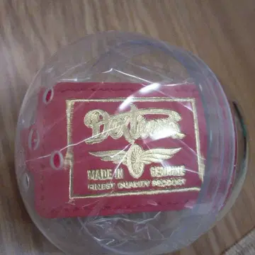 야마시타 켄지로 가죽 반지 키링 빨간색