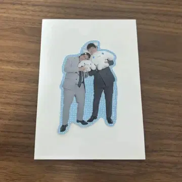 연예인 굿즈 물방울 패턴 카드