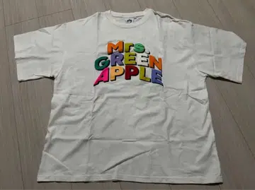 Mrs. GREEN APPLE 라이브 T셔츠 L