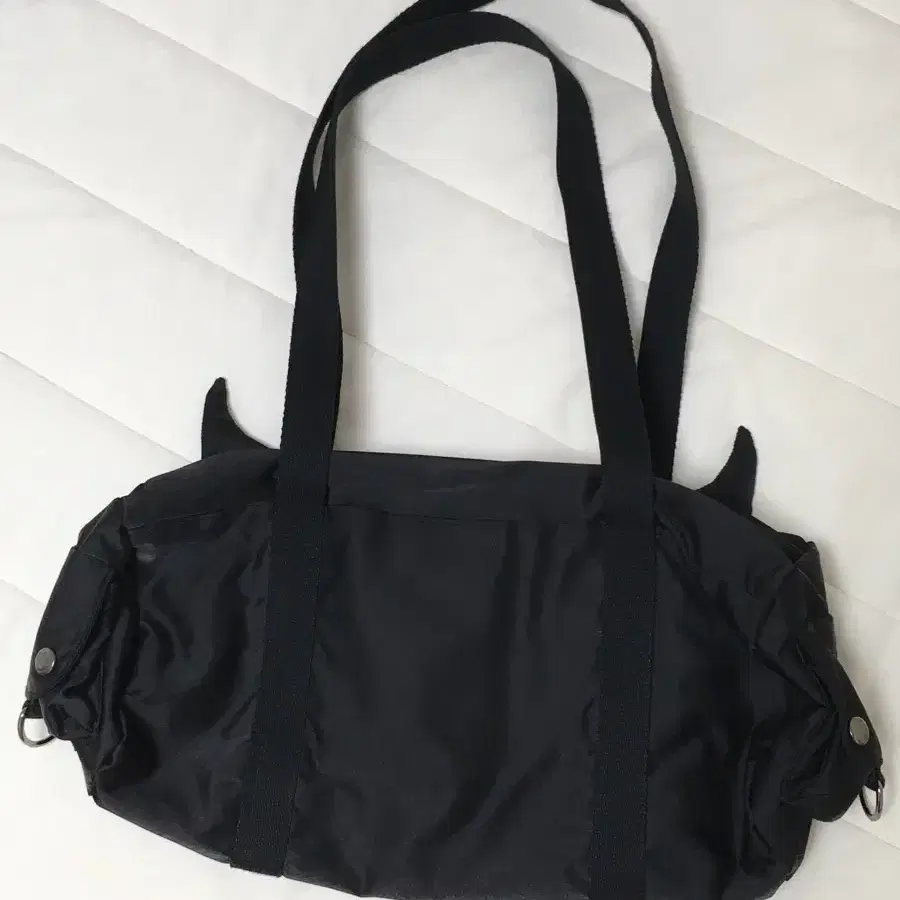 Nuyet Devil Boston Round Bag Black #누엣,#누엣가방,#Nuyet Nuyet Devil Boston Round Bag Black #누엣,#누엣가방,#Nuyet