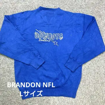 BRANDON NFL 빈티지 맨투맨 파랑 블루 긴팔