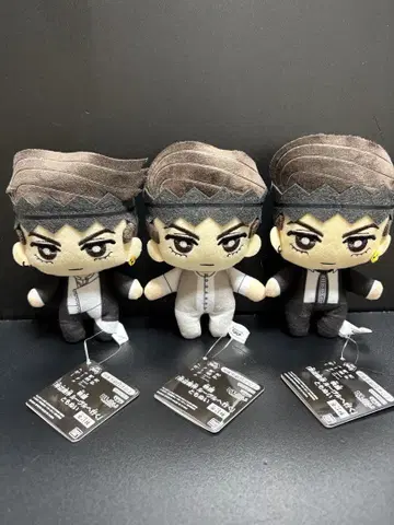 키시베 로한 루브르에 가다 토모누이 봉제 인형 전 3종 세트