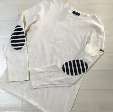 SAINT JAMES 세인트 제임스 엘르 엘보 패치 긴팔 티셔츠