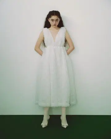 Bibiy. NOELLE SHEER DRESS