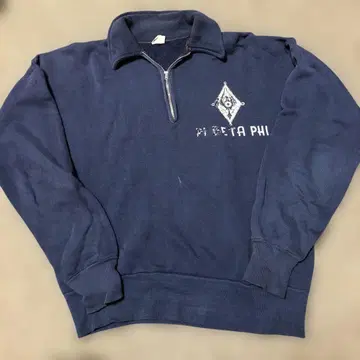 Champion 60s 하프 지퍼 sweat