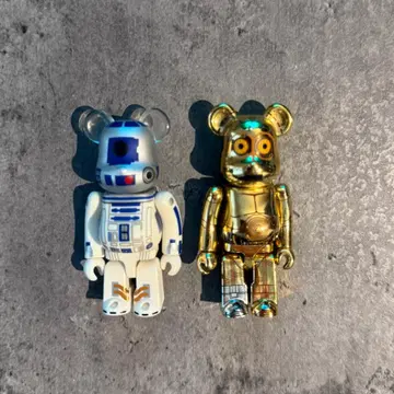 BE@BRICK 100% STAR WARS C-3PO/R2-D2