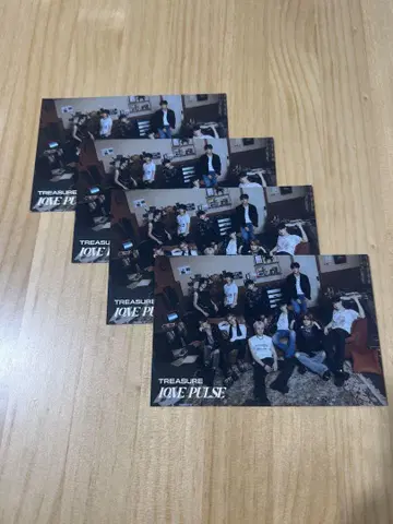 TREASURE LOVE PULSE 시리얼 미사용