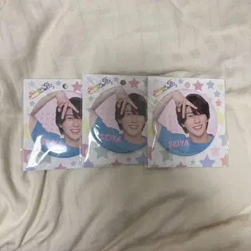 스에자와 세이야 캔뱃지