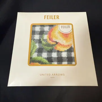 유나이티드 애로우즈 [별주] FEILER PEACH 손수건