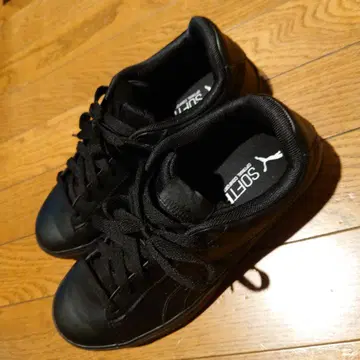 푸마 PUMA 스니커즈 26cm 블랙 소프트폼