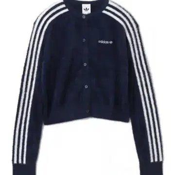 adidas 플러피 니트 가디건 M 사이즈
