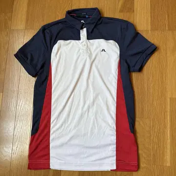J.LINDEBERG 배색 피케 셔츠
