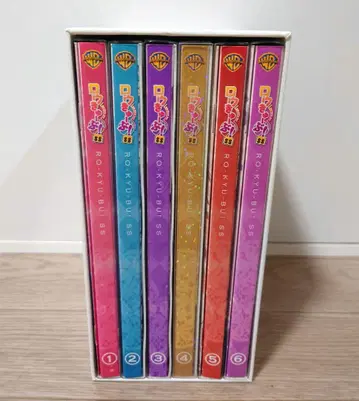 Blu-ray 로큐브!SS 초회 생산 한정판 전 6권 수납 박스 포함
