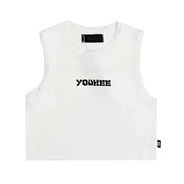 YOUHEE 화이트 탱크탑