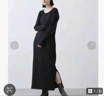 골지 스트레이트 2WAY 원피스