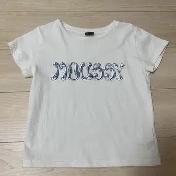 moussy T셔츠 화이트